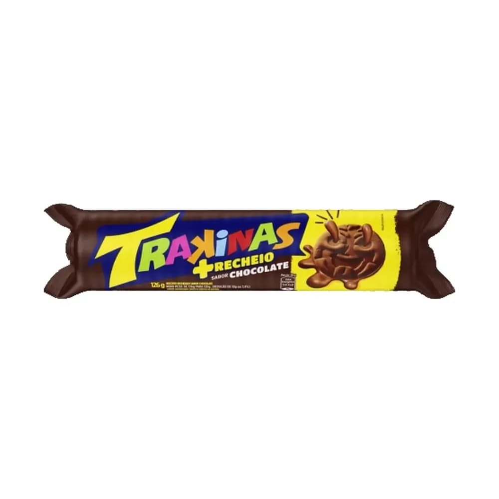 Biscoito recheado tortinha de limao trakinas 126g