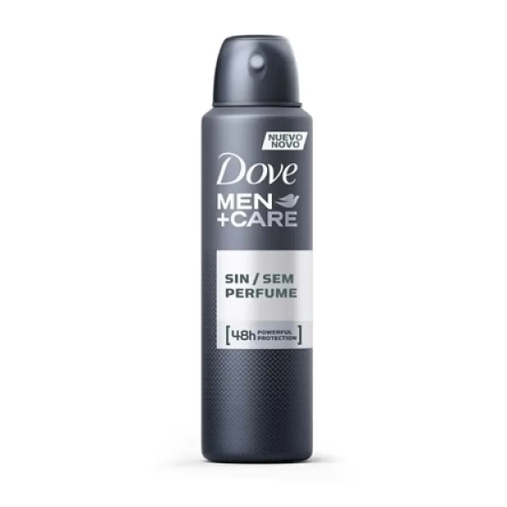Desodorante aerosol men+care sem perfume dove 150ml