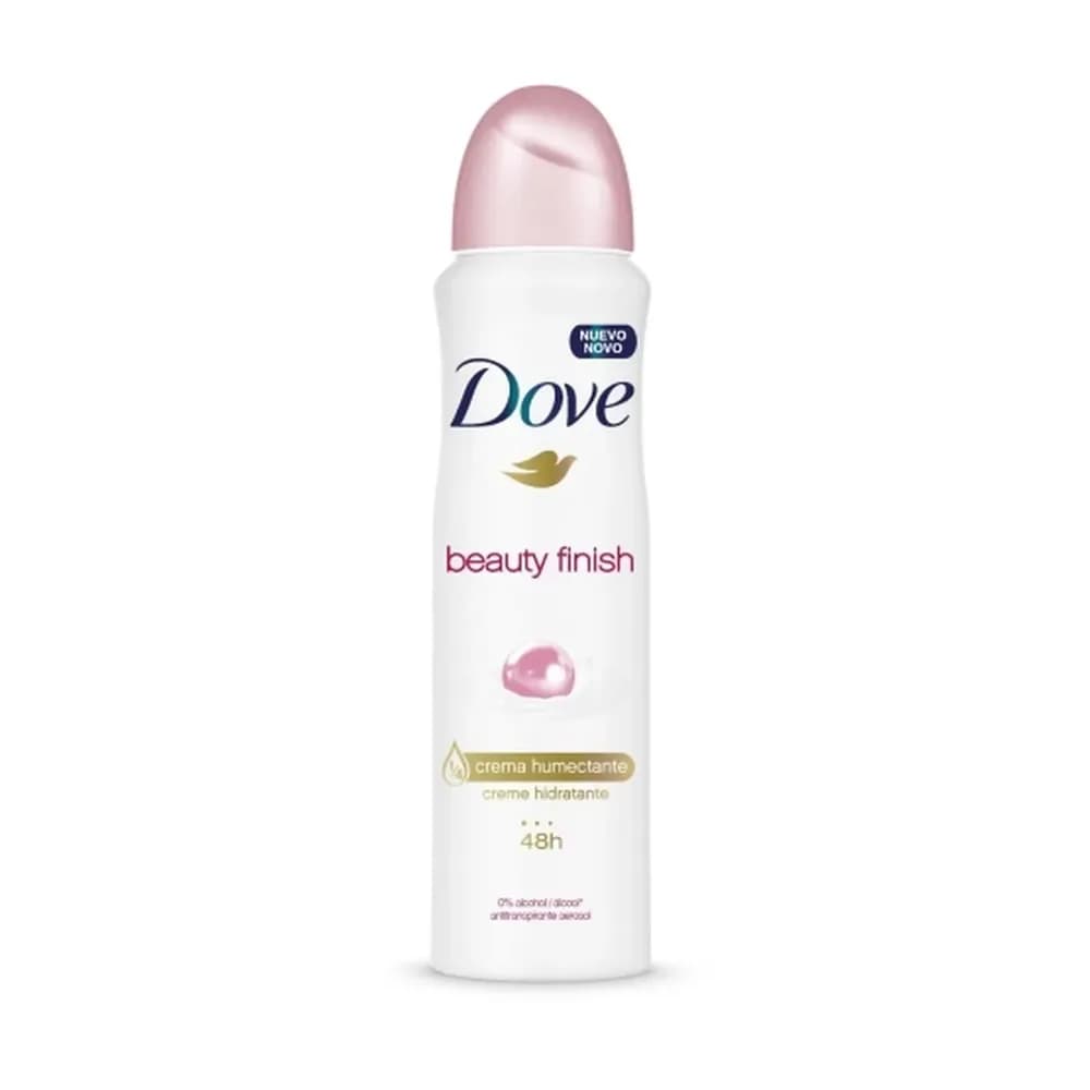 Desodorante antitranspirante aerosol beauty finish dove 150ml