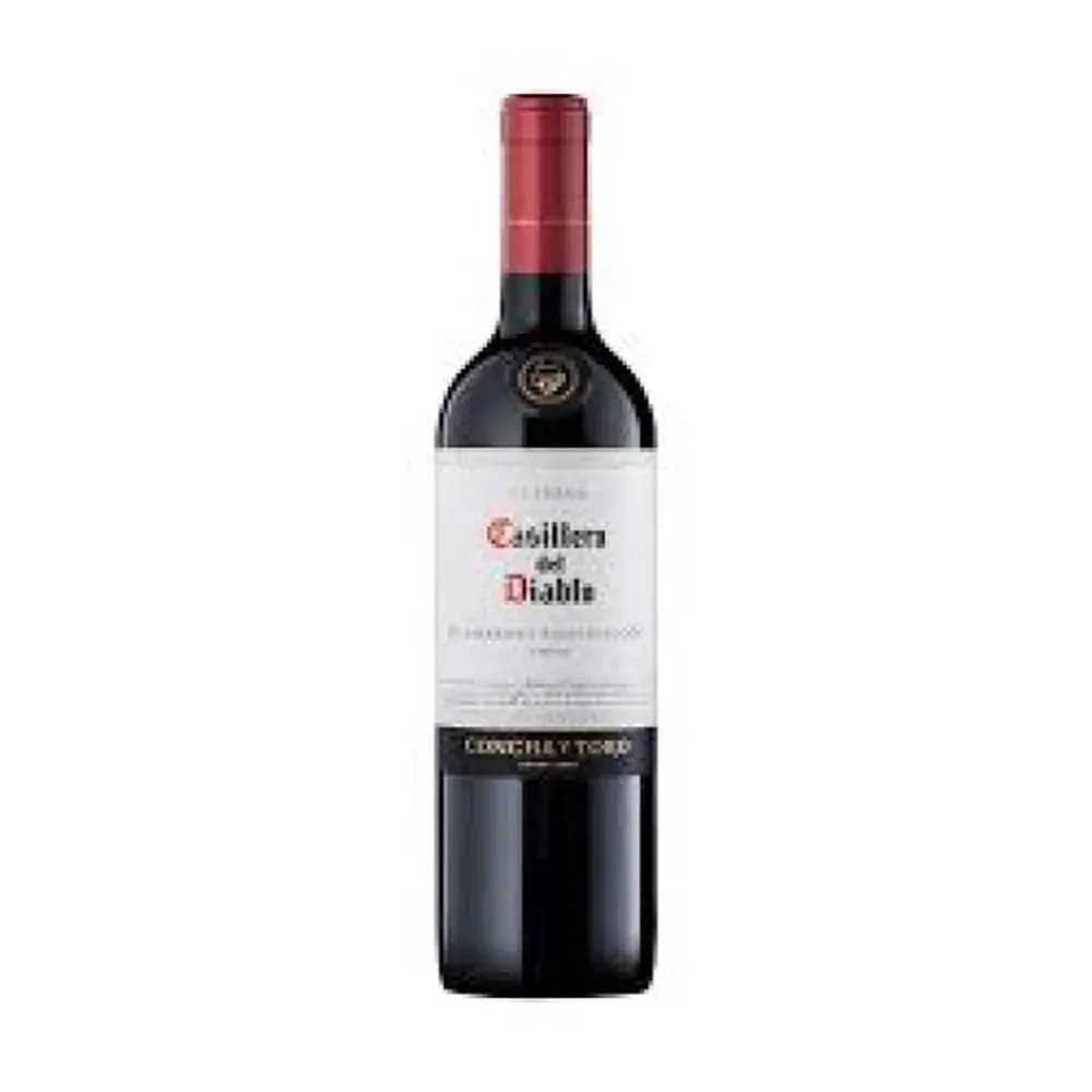 Vinho chileno tinto seco reserva casillero del diablo cabernet sauvignon valle central garrafa 750ml