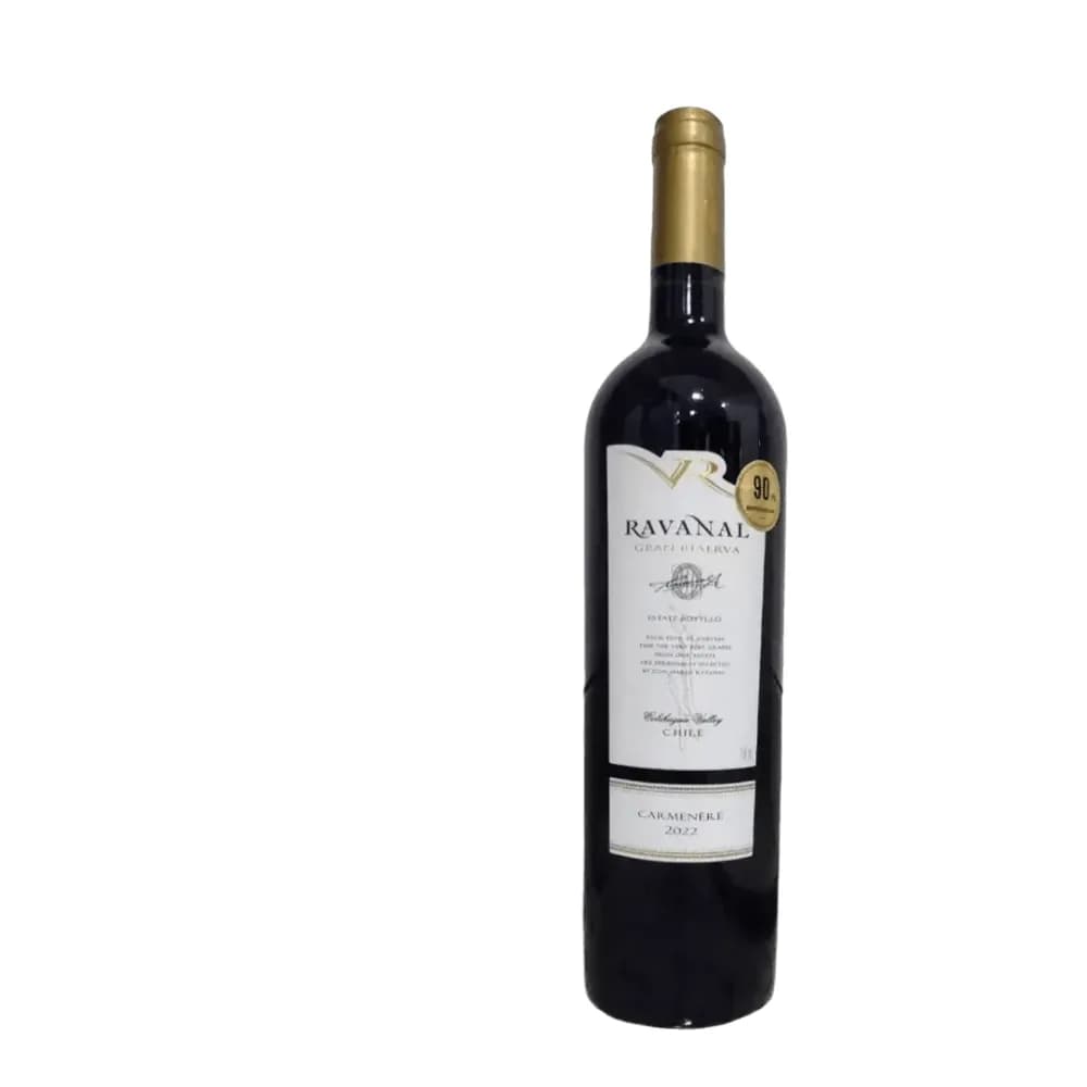 Vinho tinto chileno ravanal gran reserva carmenere garrafa 750ml