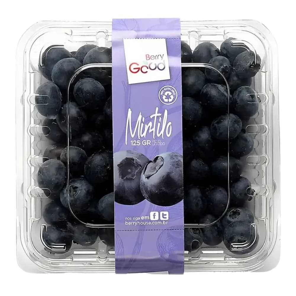 Mirtilos in natura 125gr berry good
