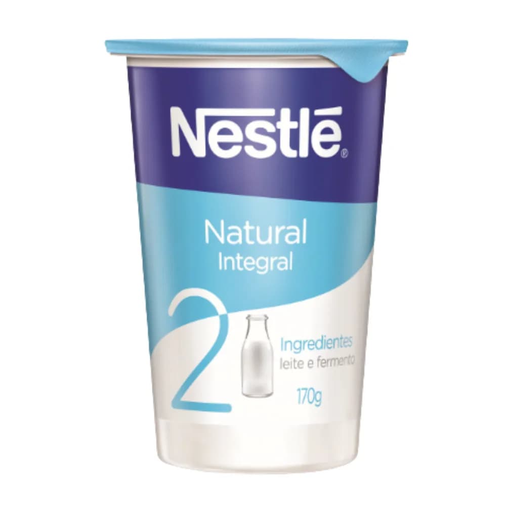 Iogurte nestle natural integral 170g