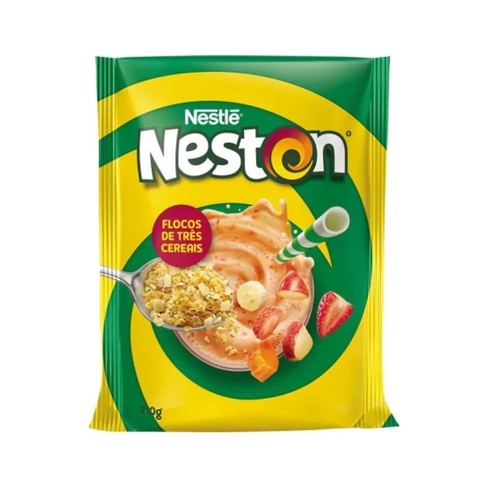Flocos de cereais 3 cereais nestle neston 210g