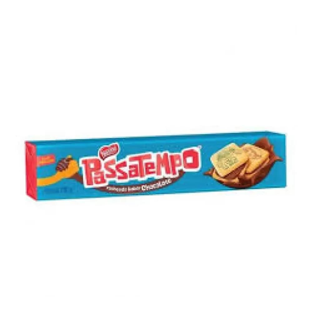 Biscoito recheado de morango passatempo 130g
