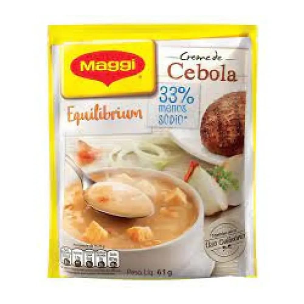 Creme de cebola menos sodio maggi 61 g