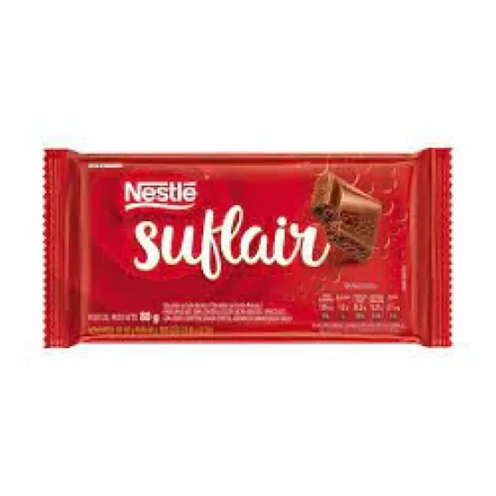 Chocolate suflair ao leite nestle 80g