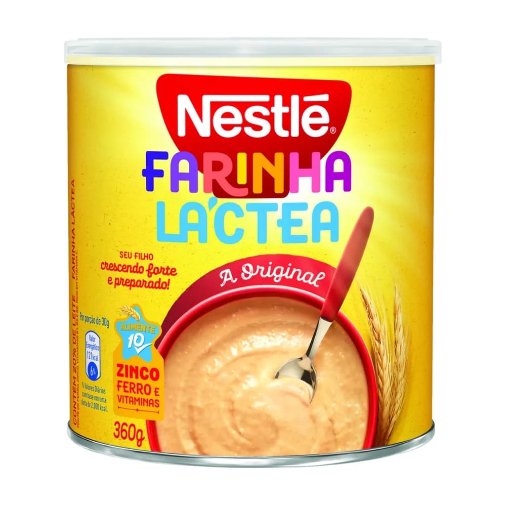 Farinha lactea tradicional nestle 360g