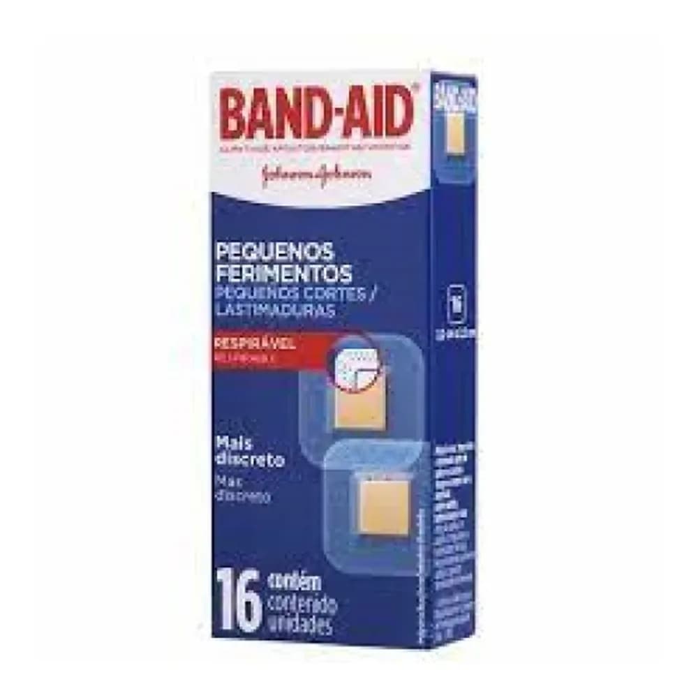 Curativos pequenos ferimentos band-aid 16un