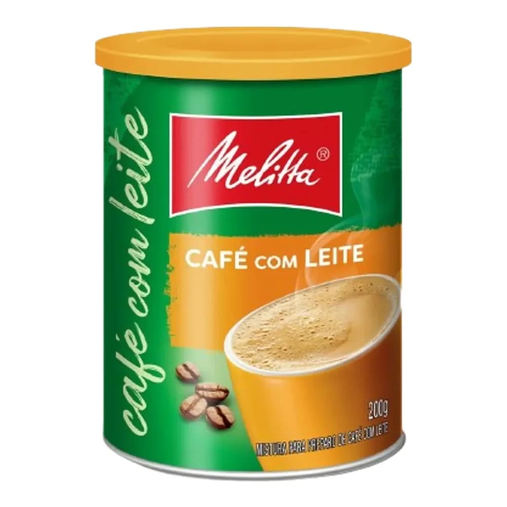 Cafe com leite melitta 200g