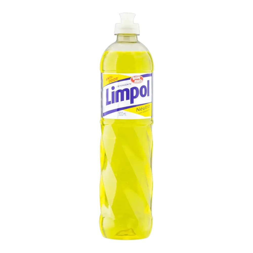 Detergente liquido cristal limpol 500ml