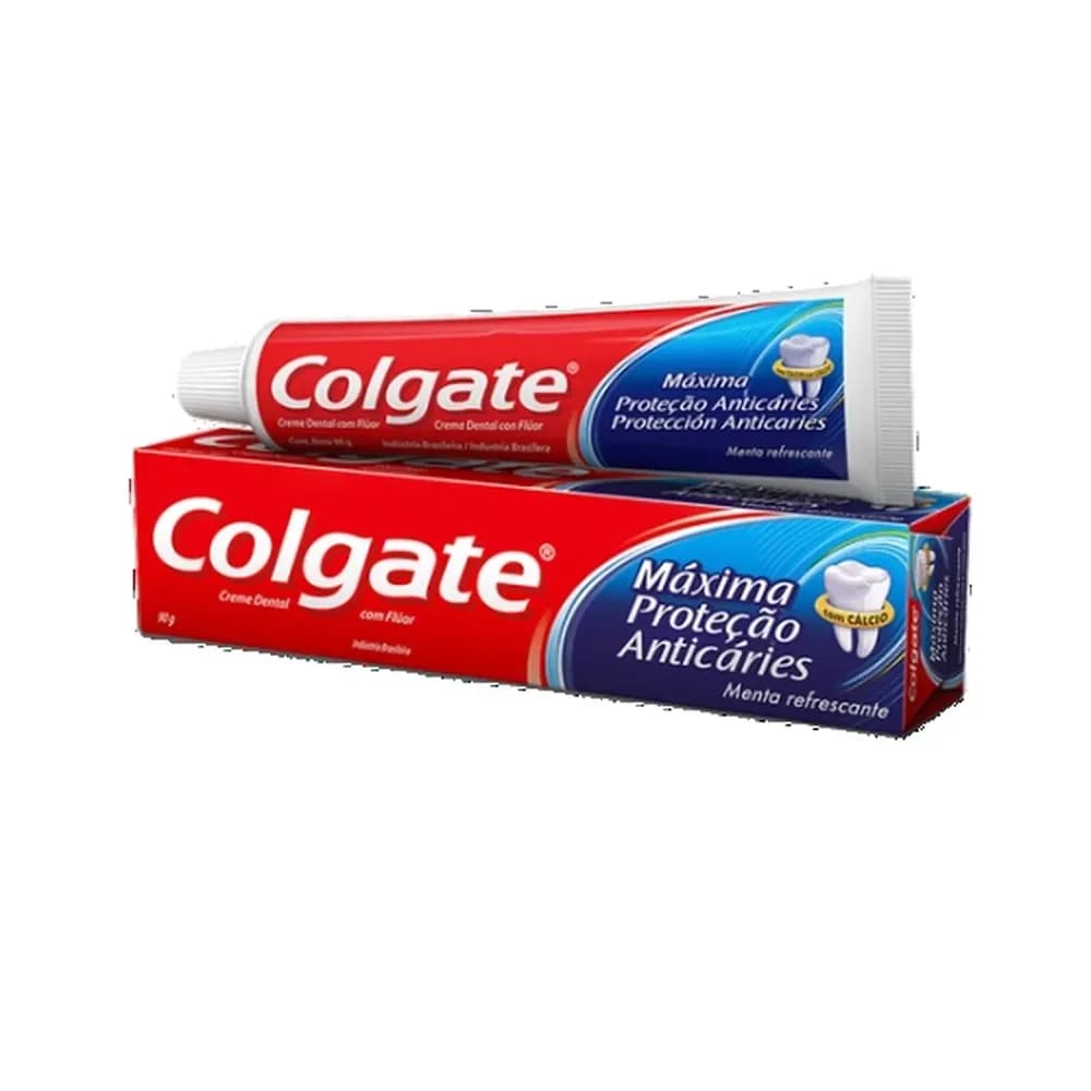 Creme dental maxima protecao anticaries colgate 90 g