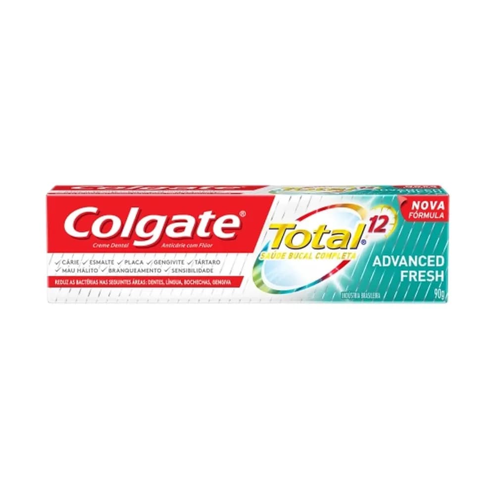 Creme dental colgate total 12 advanced fresh 90g
