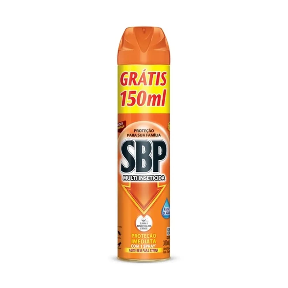 Inseticida aerossol oleo de eucalipto sbp multi 450ml leve+ pague-