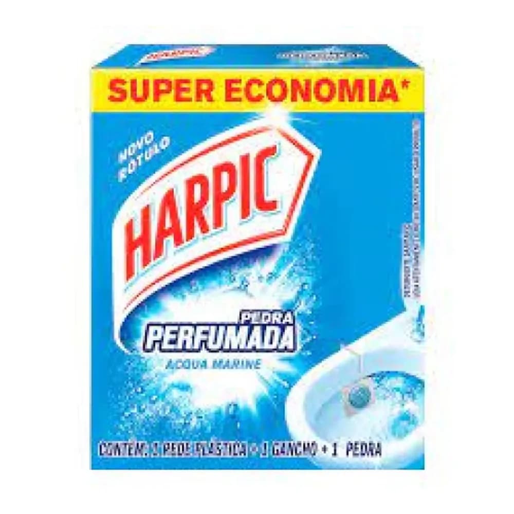 Pedra perfumada marine harpic
