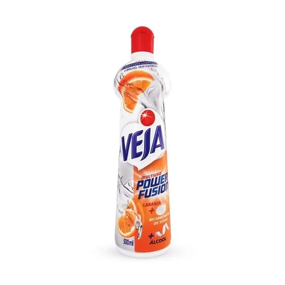 Limpador multiuso power fusion laranja veja 500ml