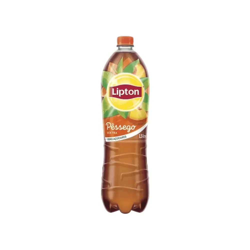 Cha ice tea pessego lipton 1,5l