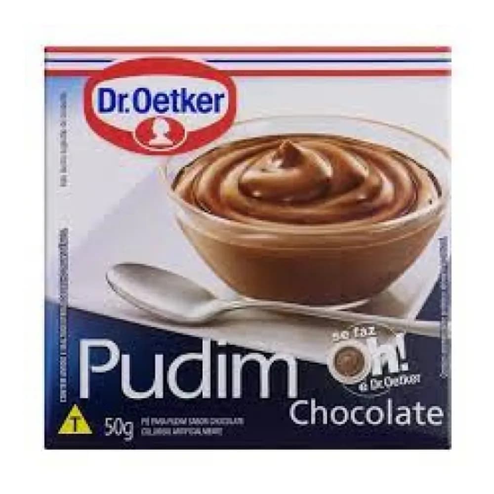 Pudim sabor chocolate dr. oetker 50g