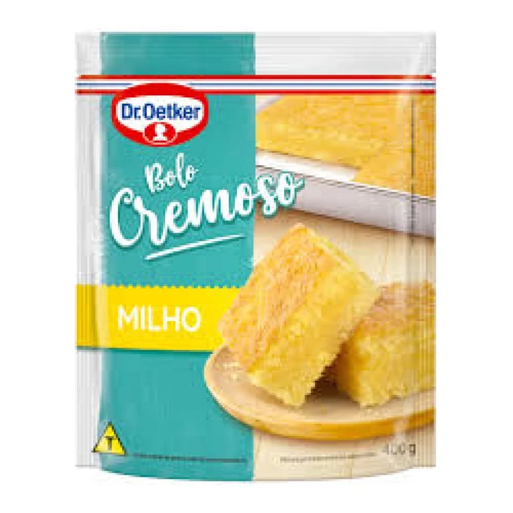 Mistura para bolo de milho cremoso dr. oetker 400g