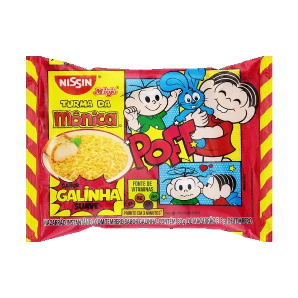 Miojo lamen de tomate suave nissin 85g