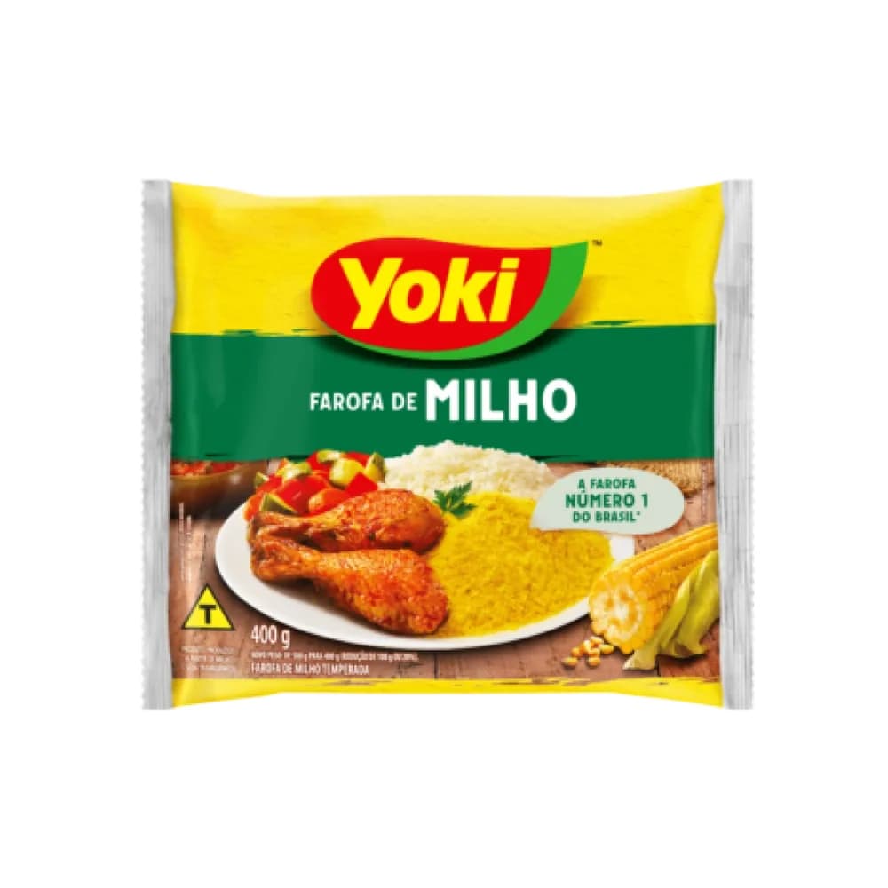 Farofa de milho yoki 400g