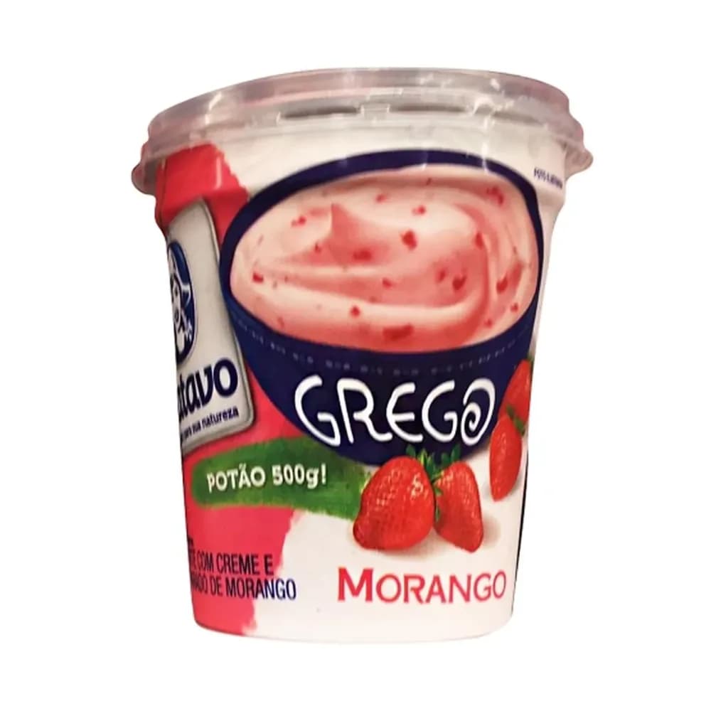Iogurte grego morango batavo 450g