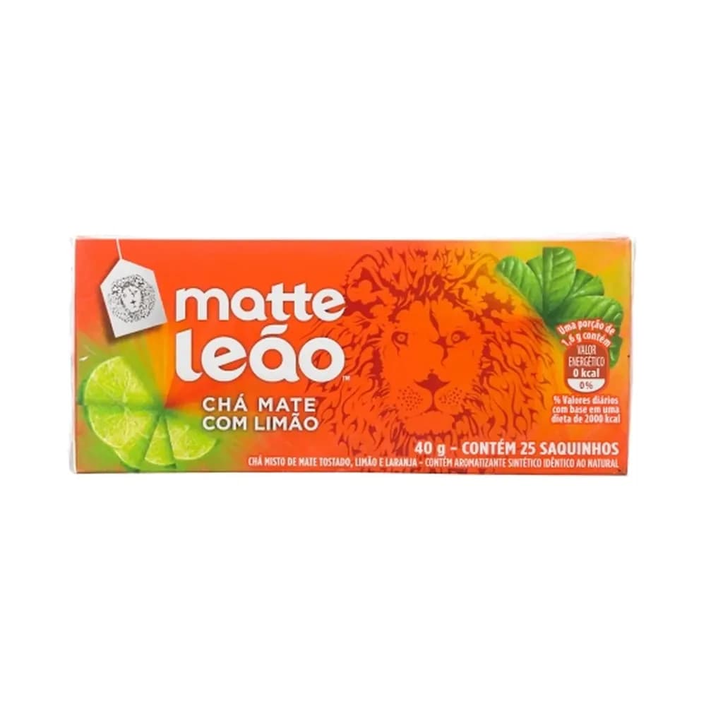 Cha matte leao limao sache 25un