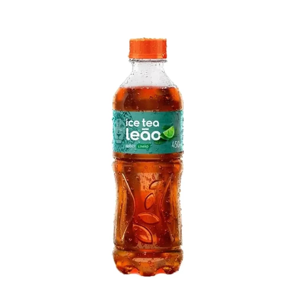 Cha ice tea leao pessego 450ml
