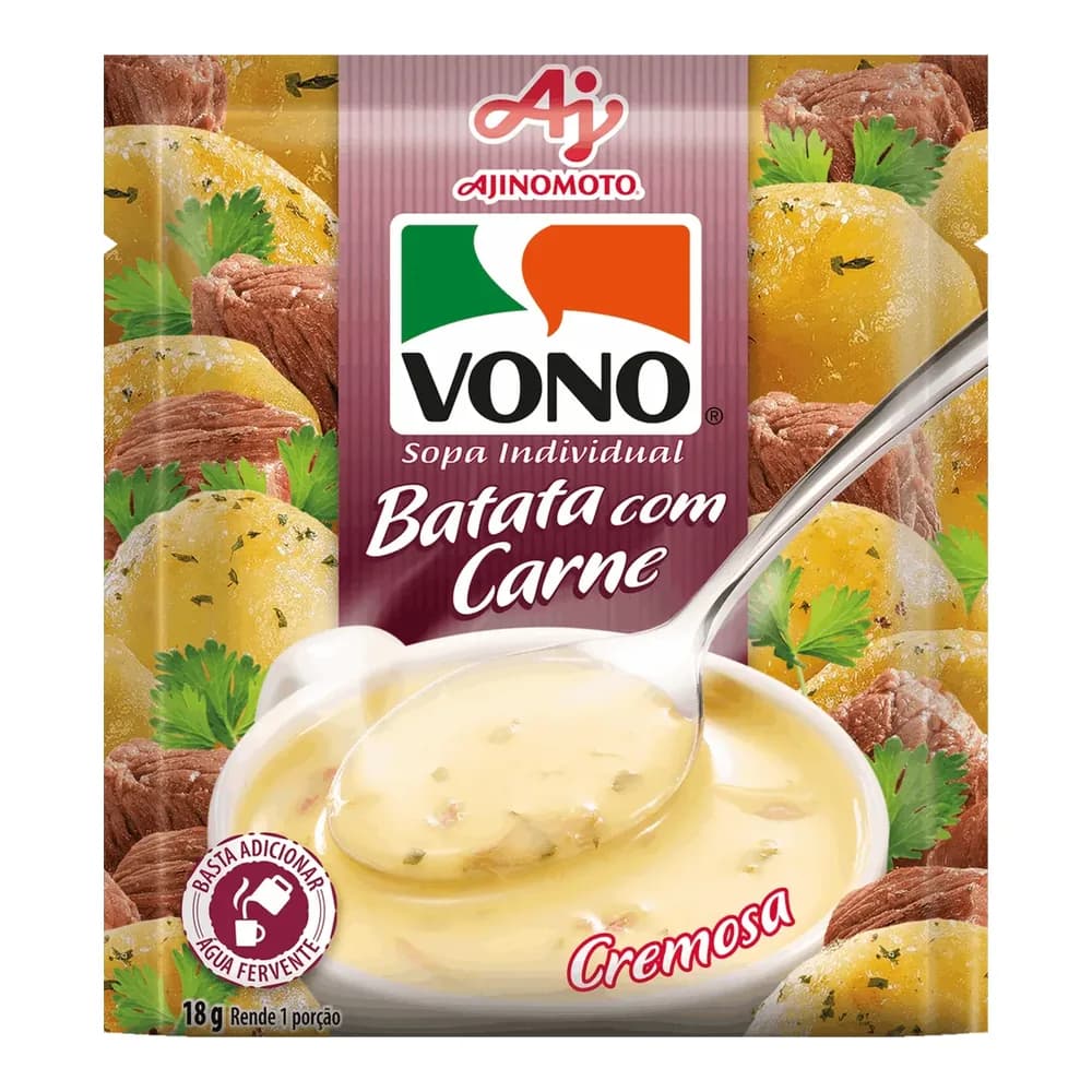 Sopa vono milho com frango 18g