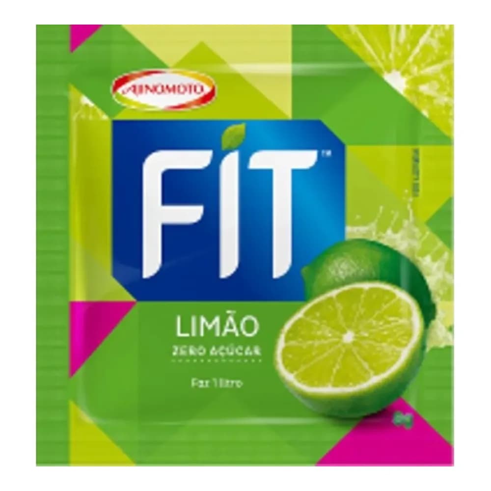 Refresco em po sabor limao zero mid 8g