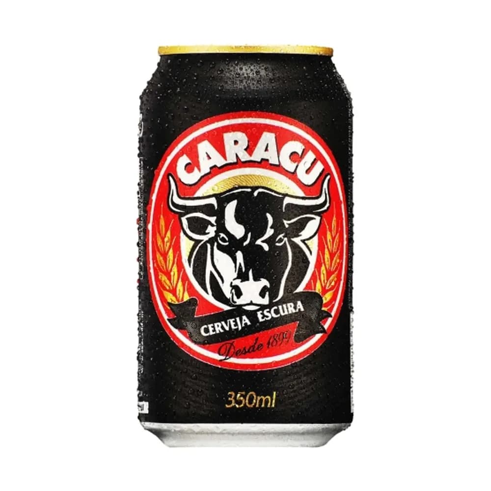 Cerveja escura caracu 350ml