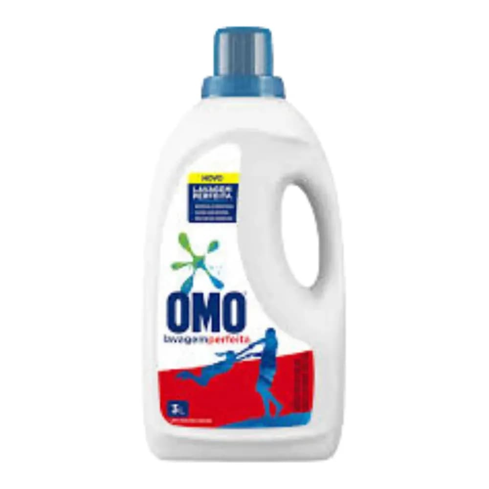 Sabao liquido lavagem perfeita omo 3l