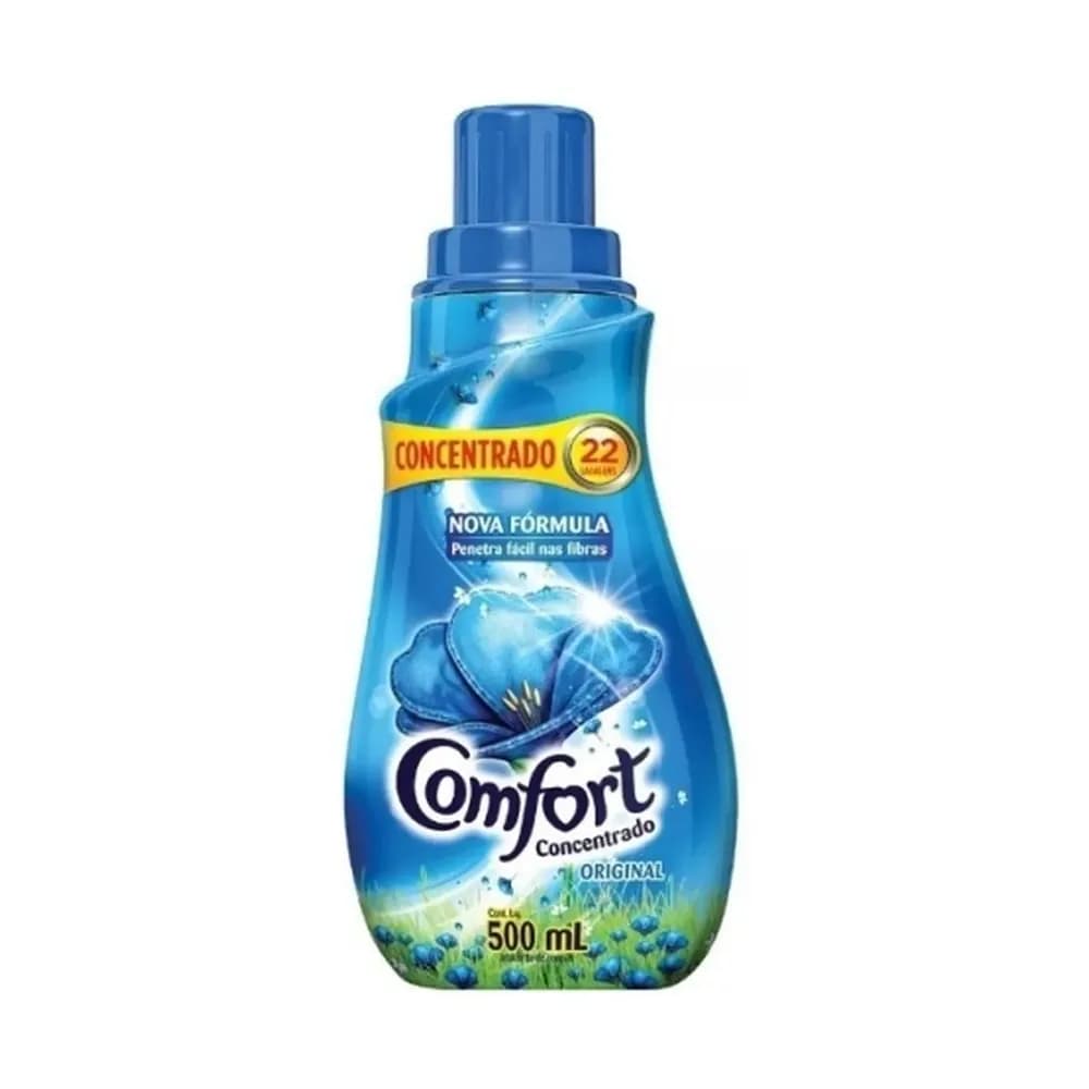 Amaciante original concentrado comfort leve 500ml pague 400ml