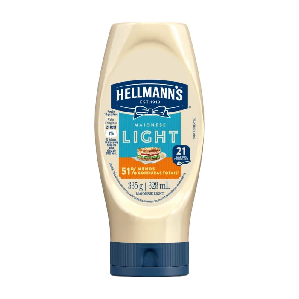 Maionese light hellmann's 335g