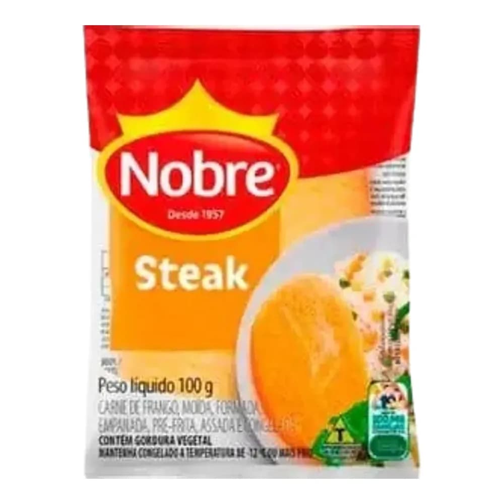 Steak de frango nobre 100g