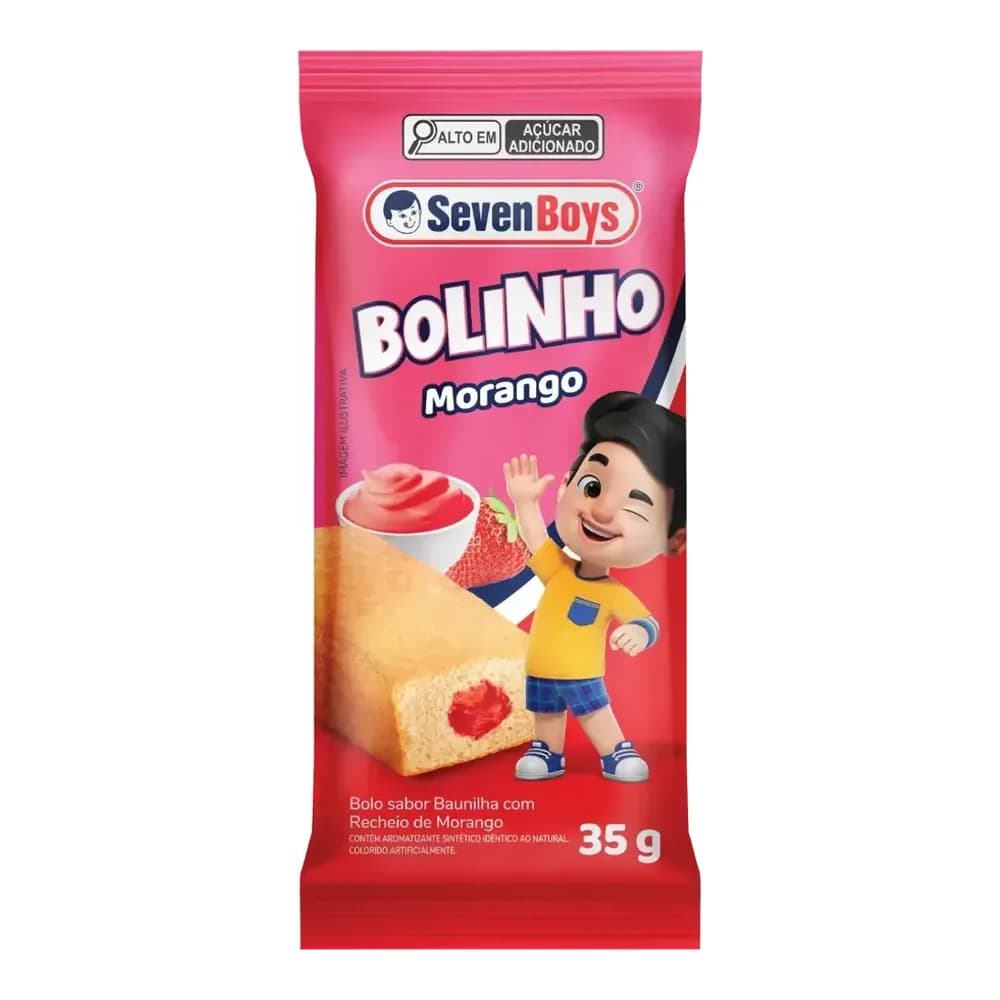 Bolinho de laranja seven boys 30g