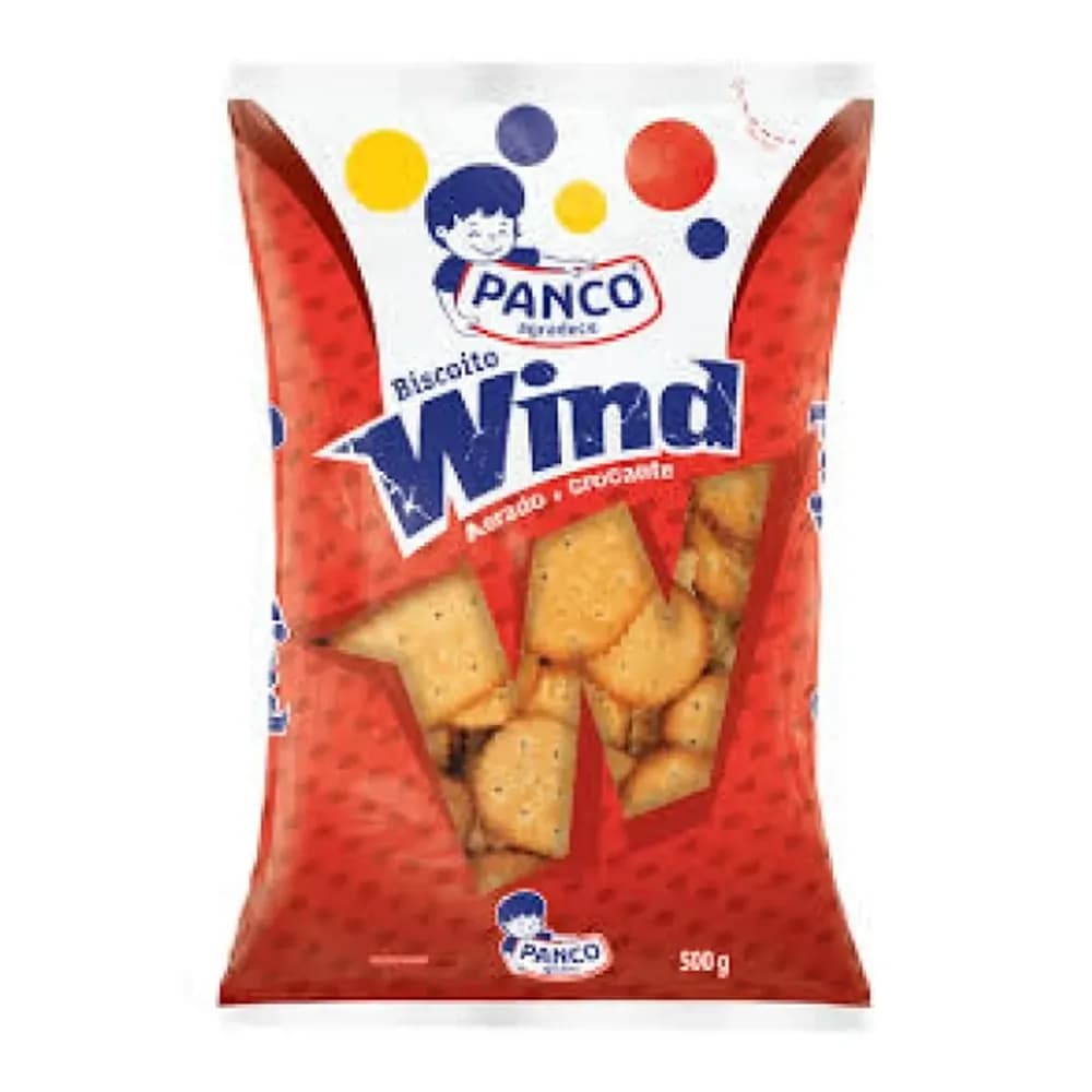 Biscoito salgado wind panco 500g