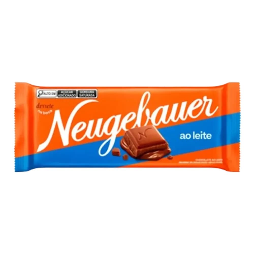 Chocolate em barra ao leite neugebauer 80g