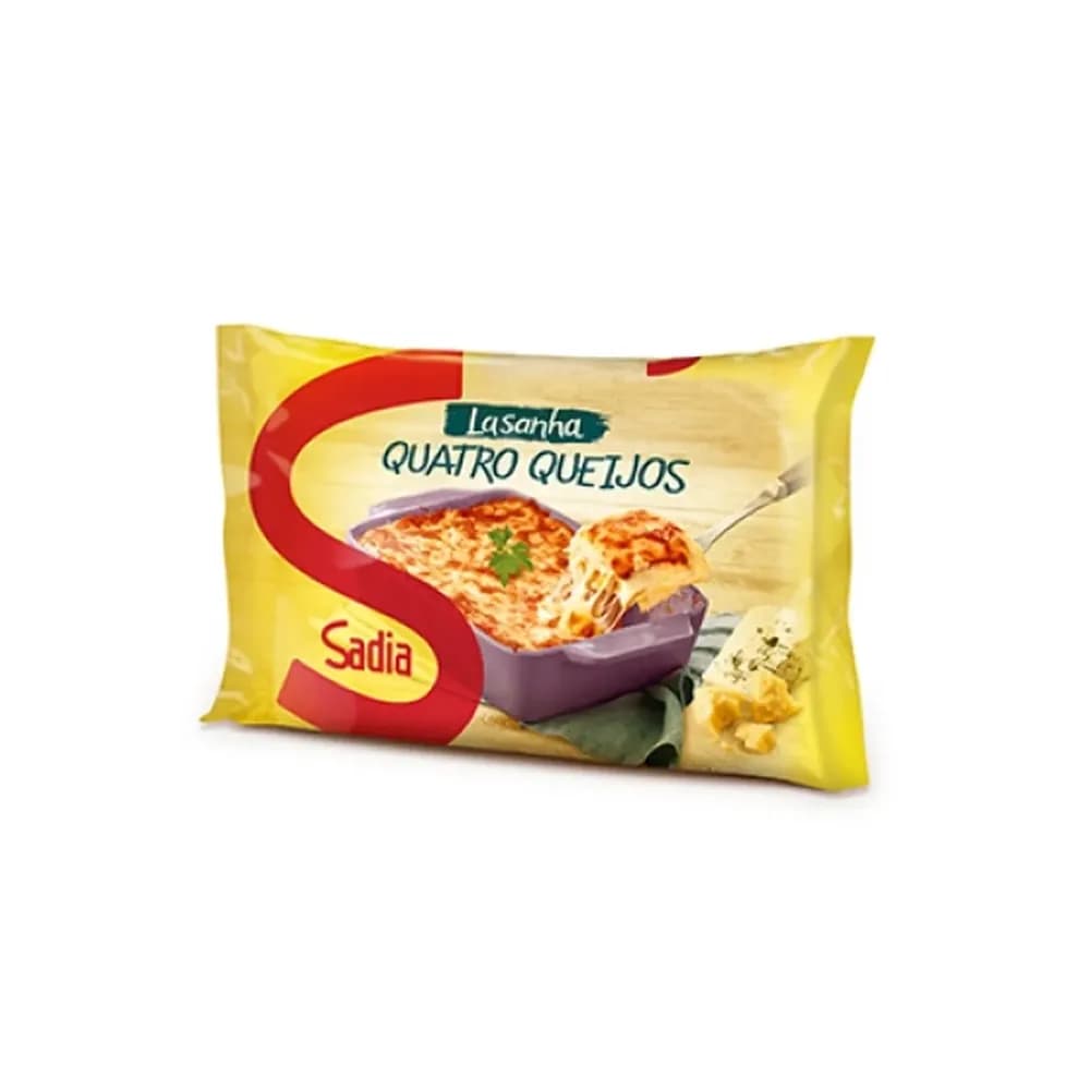 Lasanha sadia quatro queijos 600g