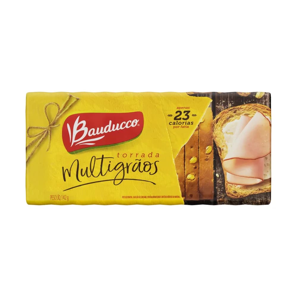Torrada bauducco 142g multigrao