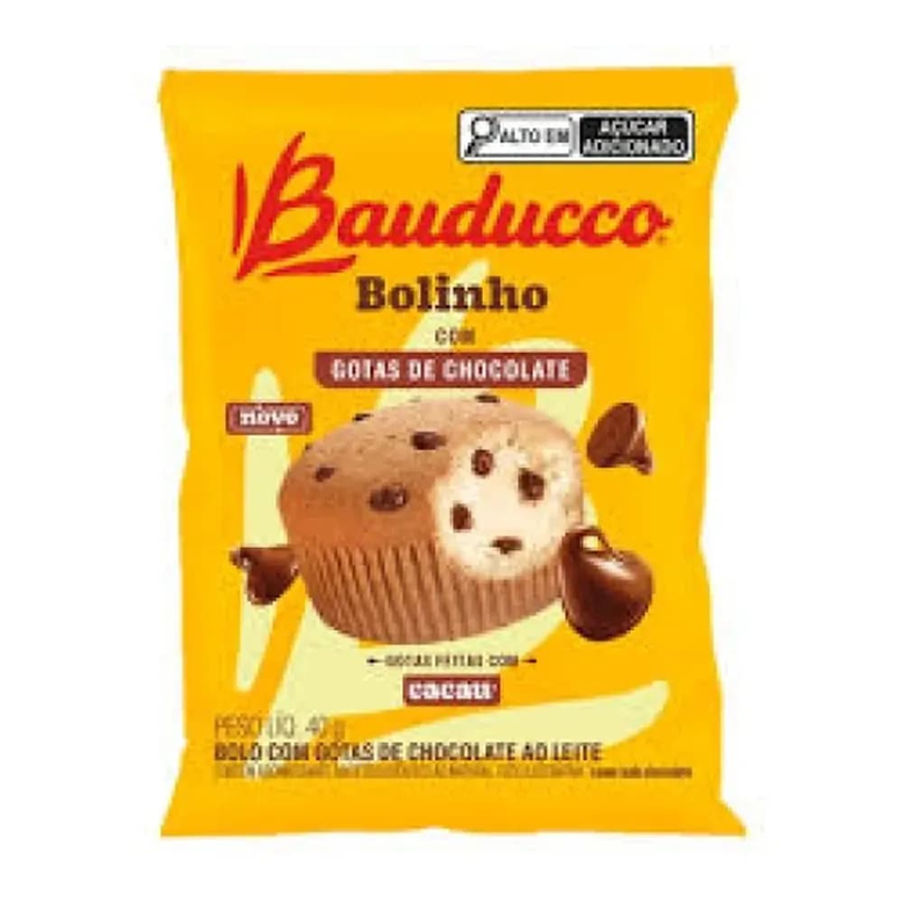 Bolinho bauducco 40g chocolate