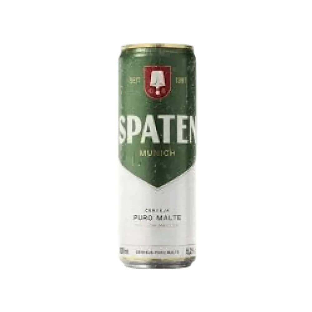 Cerveja spaten puro malte lata 350ml
