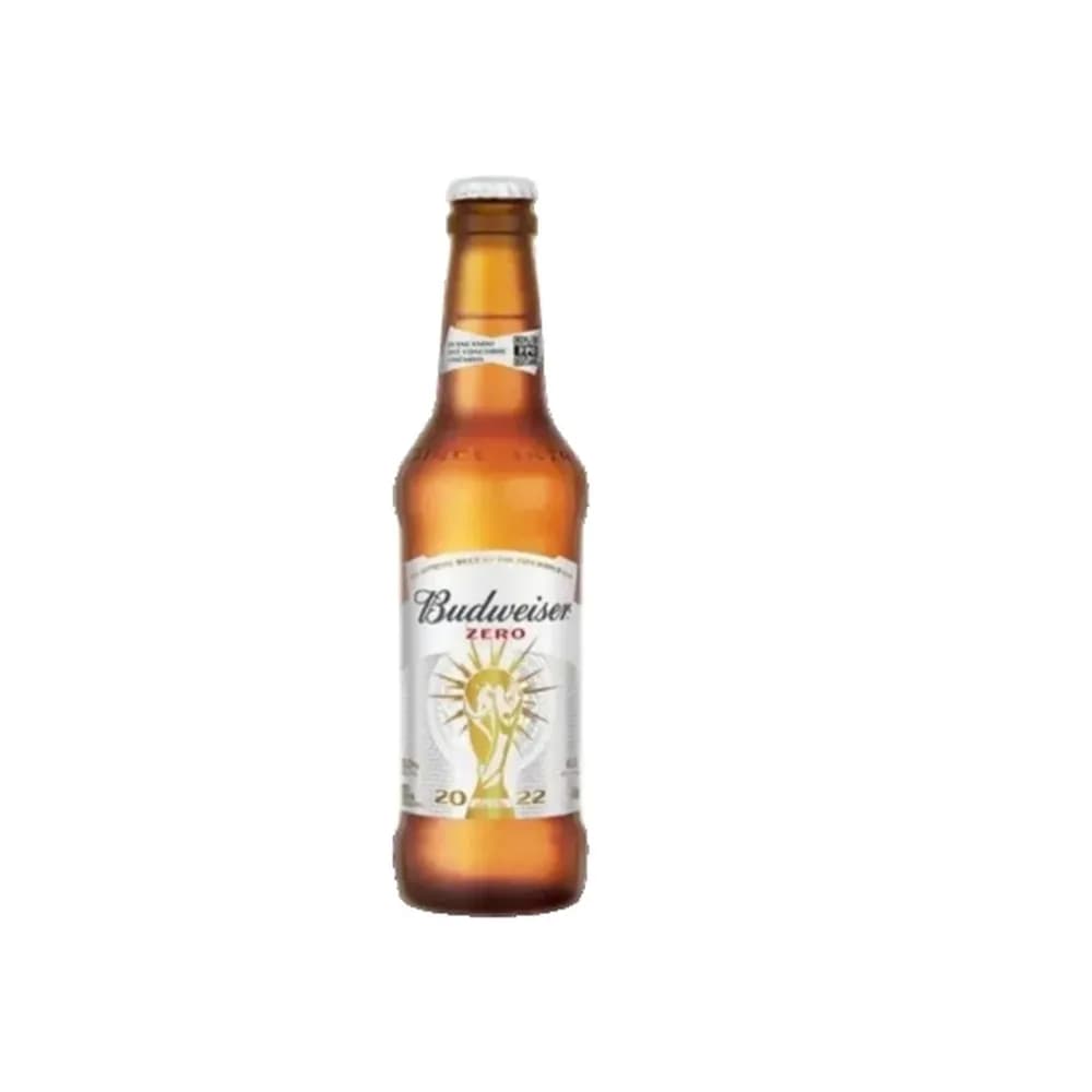 Cerveja zero alcool budweiser 330ml