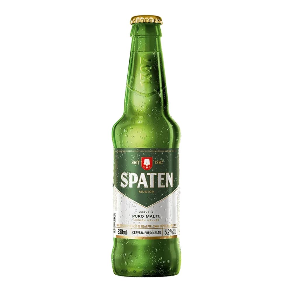 Cerveja spaten long neck 330ml