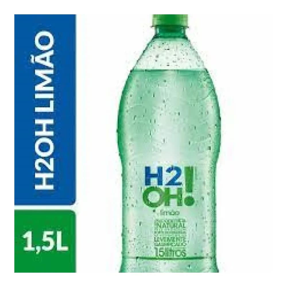 Refrigerante de limao zero acucar h2oh 1,5l