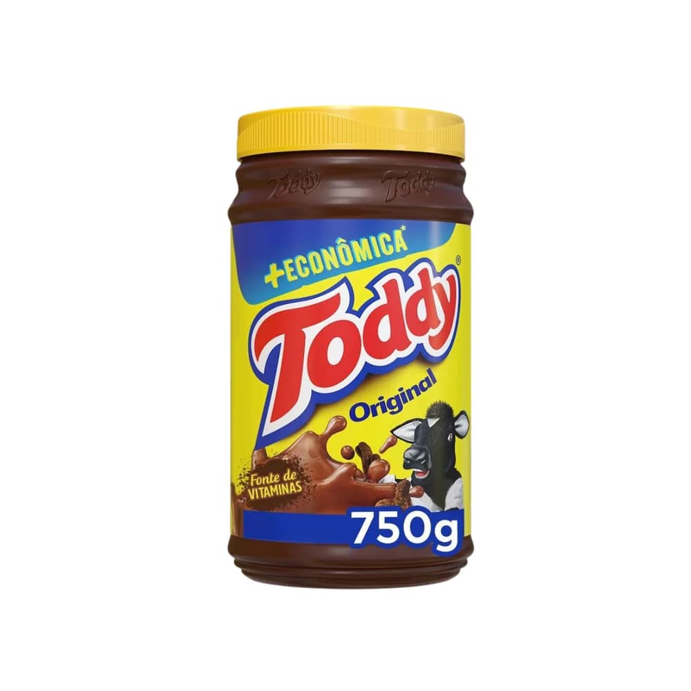 Achocolatado em po original toddy 750g