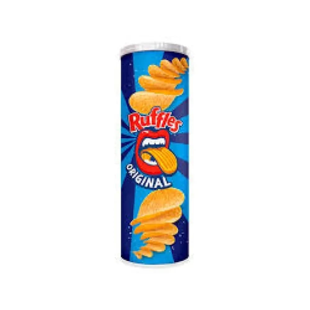 Batata frita ondulada original ruffles 100g