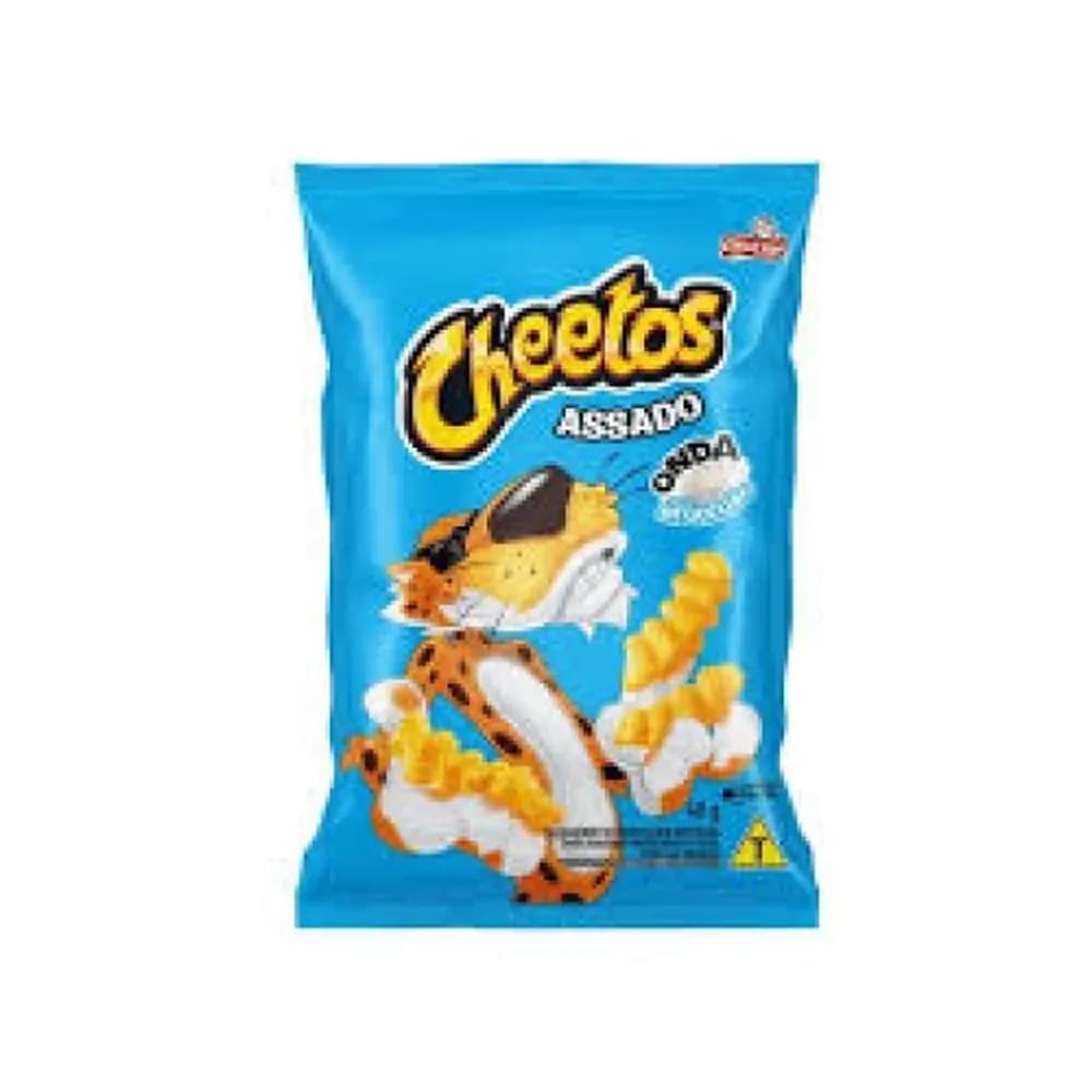 Salgadinho de milho sabor requeijao cheetos onda elma chips 40g