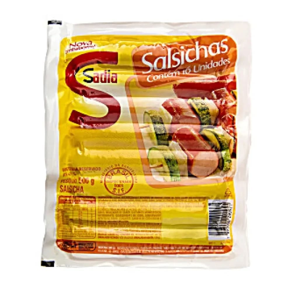 Salsicha tradicional sadia 500g