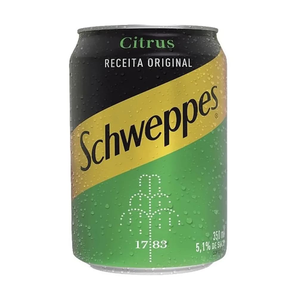 Schweppes citrus leve em acucares 350ml